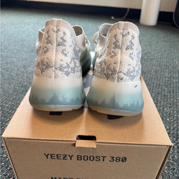 Size 12.5 - adidas Yeezy Boost 380 Alien Blue - Picture 4 of 5